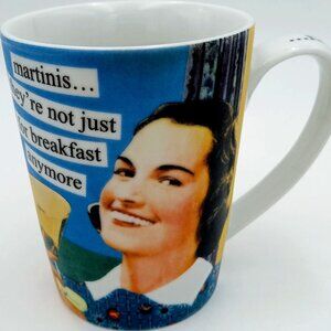 Anne Taintor Funny Coffee Mug Martinis‎ they’re not just for breakfast anymore
